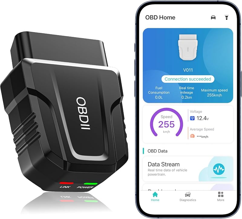 TOPDON TopScan Lite OBD2 Bluetooth Scanner, Bi-Directional All System Diagnostic Tool with AI Assistant, 8 Resets, Repair Guides, Performance Test, FCA AutoAuth & CAN-FD for iOS Android