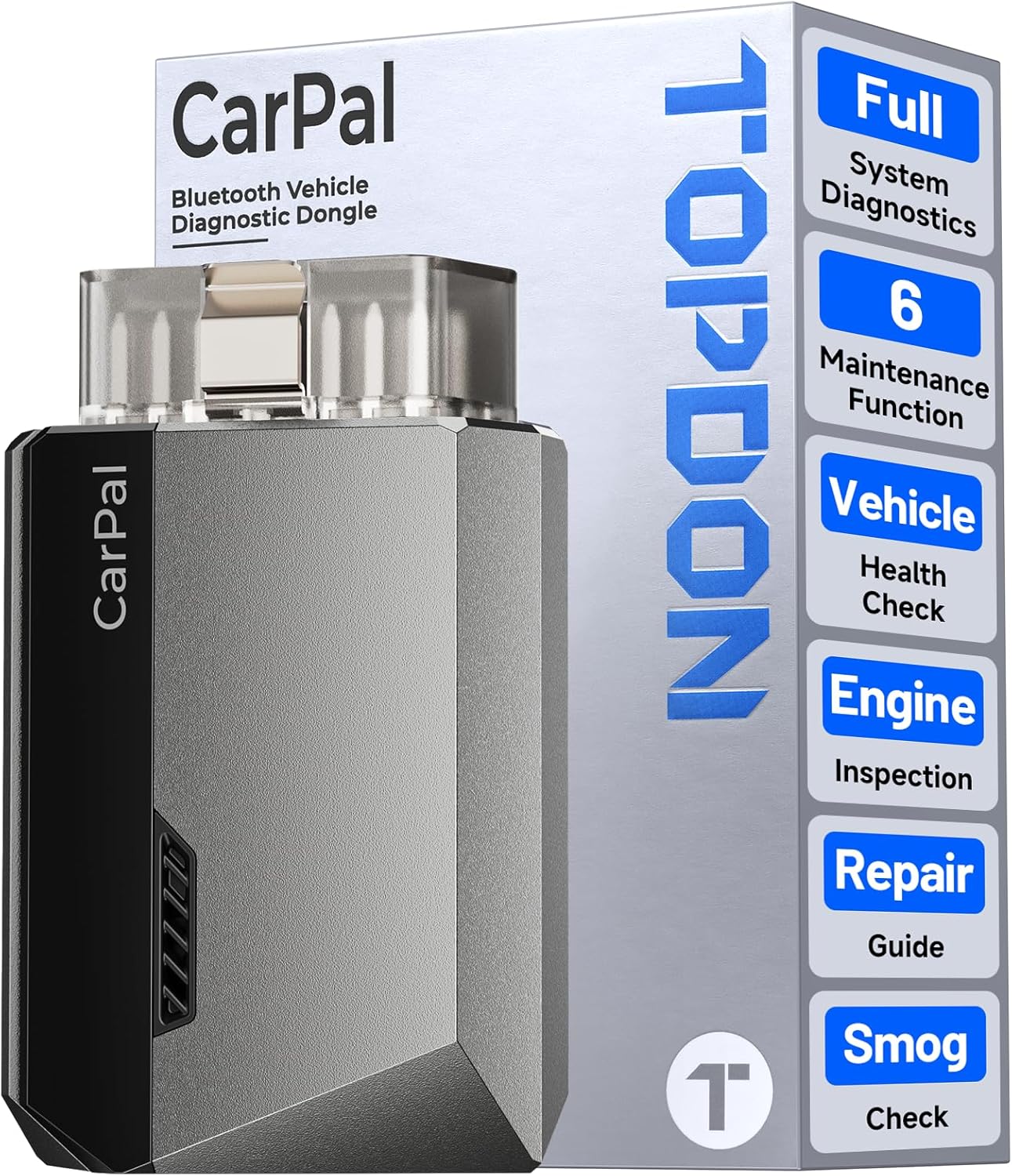 TOPDON CarPal Bluetooth OBD2 Scanner with AI Assistant