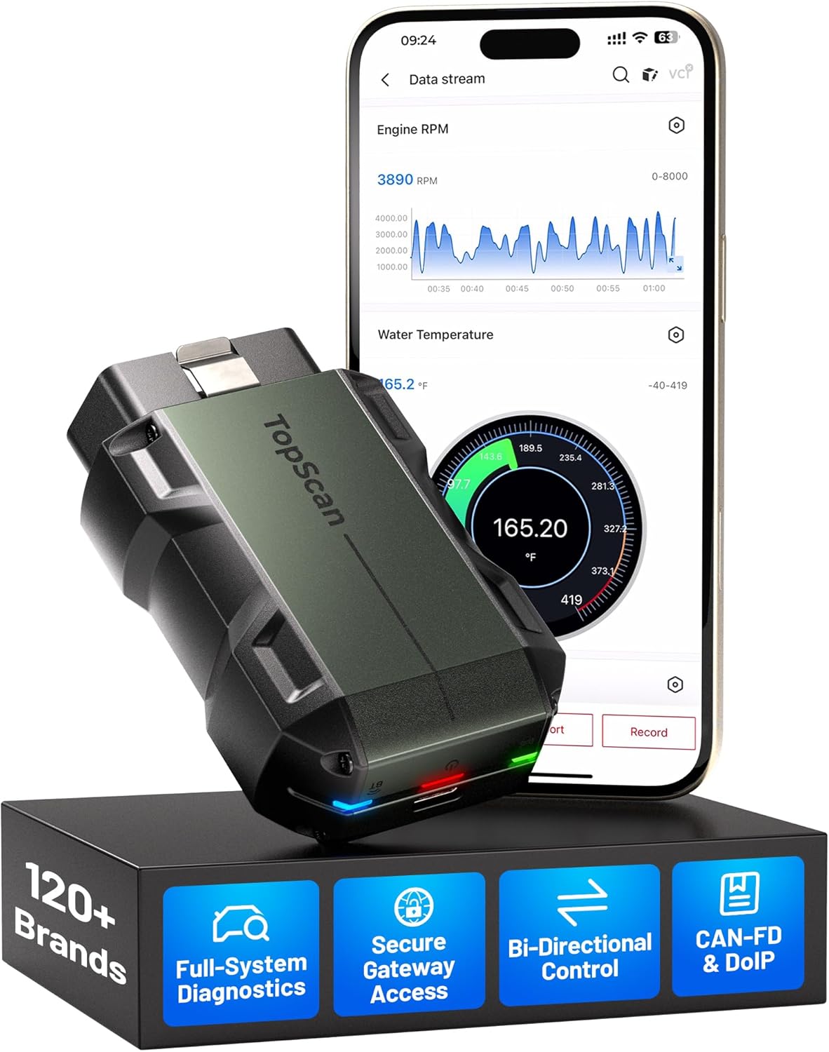 TOPDON TopScan Master Bluetooth Bidirectional Scanner